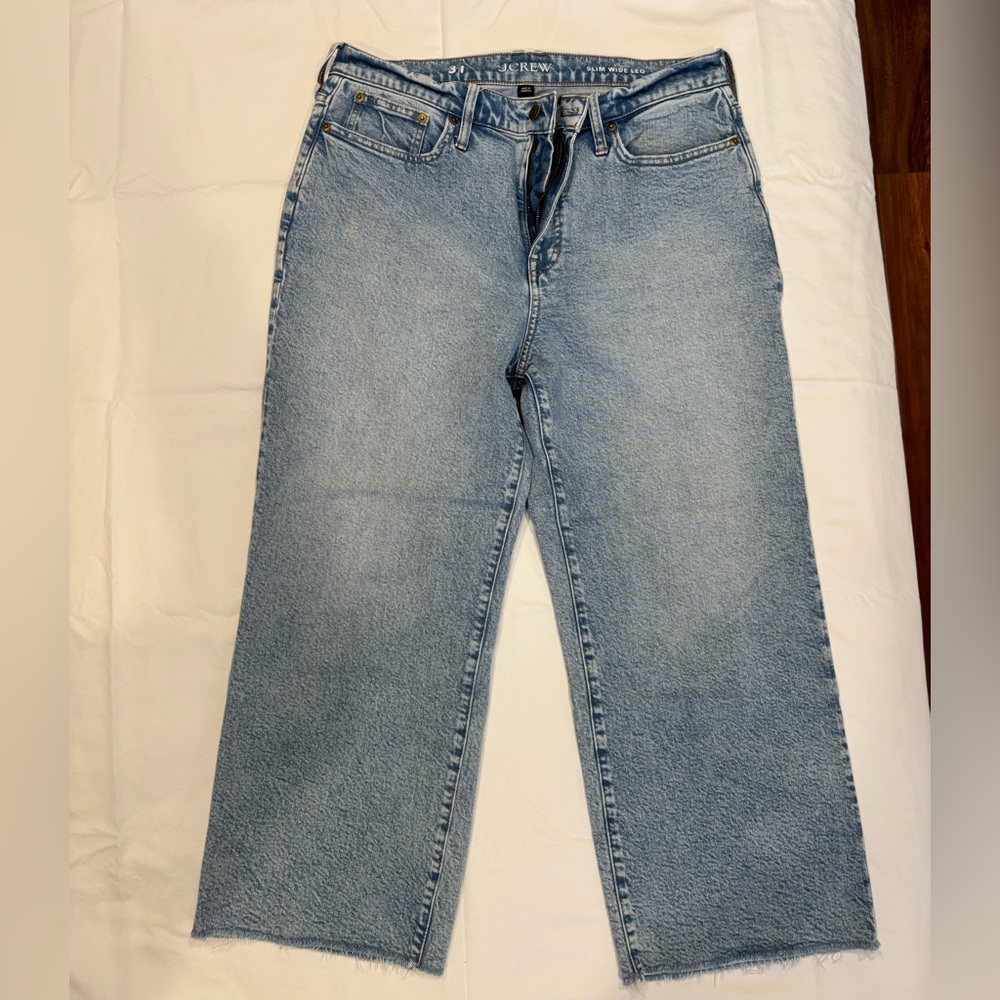 J.Crew Slim Wide-Leg Jeans